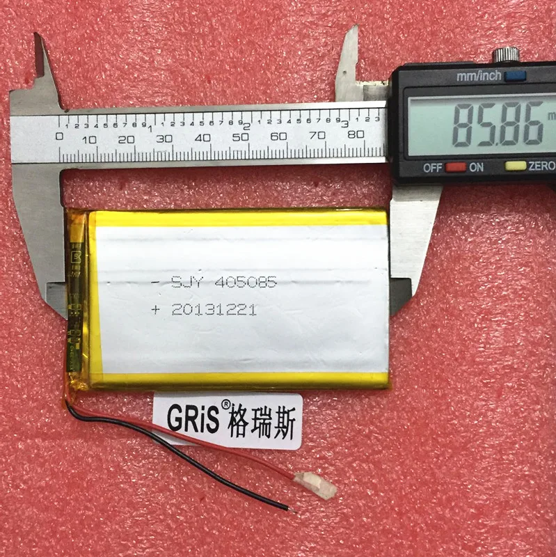 3.7V 405085 TL-K5 لاوندا VP90 ليثيوم بوليمر بطارية gemei X-690HD المستكشف قابلة للشحن خلية ليثيوم أيون