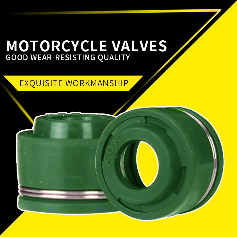 16PCS/set Hight Quality Valve Oil Seal Intake & Exhaust For Yamaha XV250 XV400 XV Motorcycle Accessories
