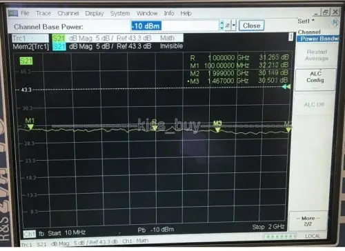 1MHz-2000MHZ 40dB Gain 20dBm output Broadband RF power amplifier for FM VHF UHF Ham Radio NEW