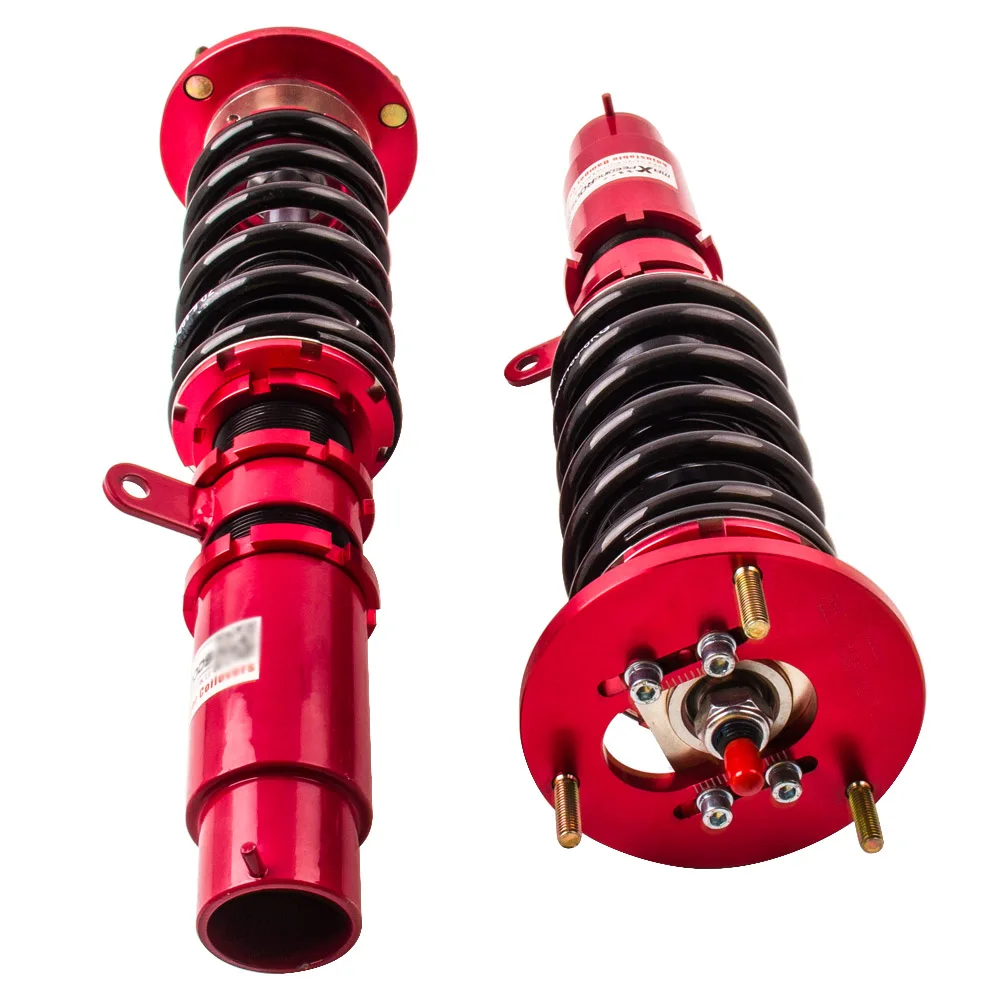 MAXPEEDINGRODS 24 Levels Damper Coilovers Sturts for BMW E46 3Series M3 320 323 98-06 for 325i 328i 330i M3 Coilovers Strut