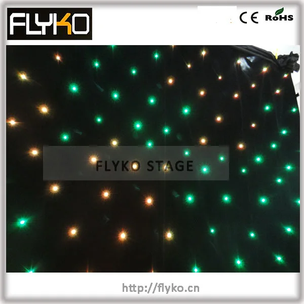 

Free shipping Free shipping 3x4m LED star curtain for stage backdrop