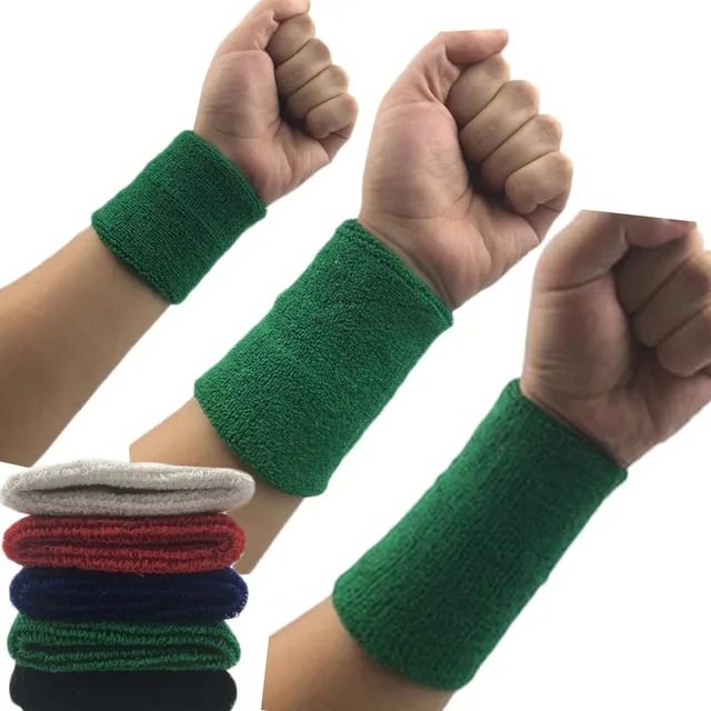 1 szt. Opaska na nadgarstek tenis sport opaska na nadgarstek siatkówka siłownia orteza nadgarstka wsparcie opaska przeciwpotna ręcznik bransoletka Protector 8/11/15 cm