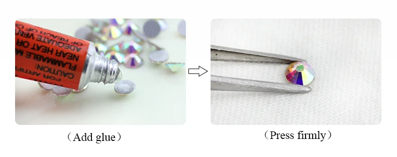 SS16 SS20 SS30 Glitter Strass Kristall AB Nicht Hot Fix Flache rückseite Strass Bekleidung für Nail art Stoff Garment – Detail 16