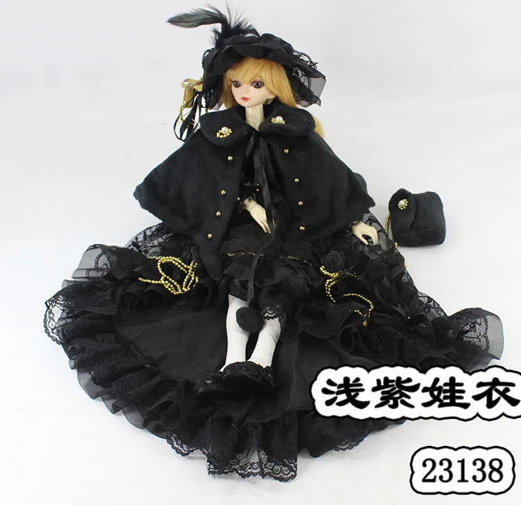 

1/4 1/3 scale BJD coat+dress+bag+hat set for SD clothing BJD doll accessories,Not included doll,shoes,wig,and accessories 1552