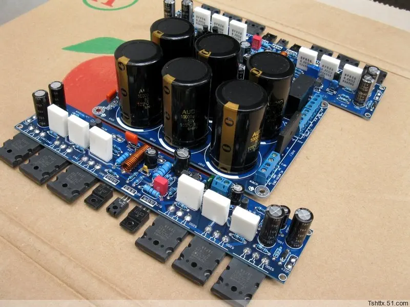 L10 Class A amplifier 50WX2 amp board with protection  power supply board