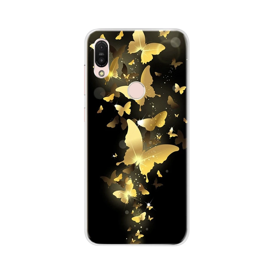 ASUS Zenfone Max Pro M1 ZB602KL 용 귀여운 실리콘 케이스 ASUS M1 ZB602KL ZB602 ZB 602 KL Funda 용 전체 보호 케이스
