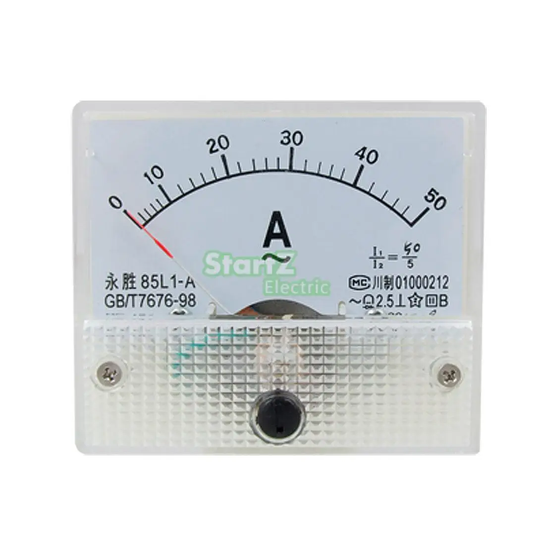 AC Analog Meter Panel 50A AMP Current Ammeters 85L1 0-50A Gauge