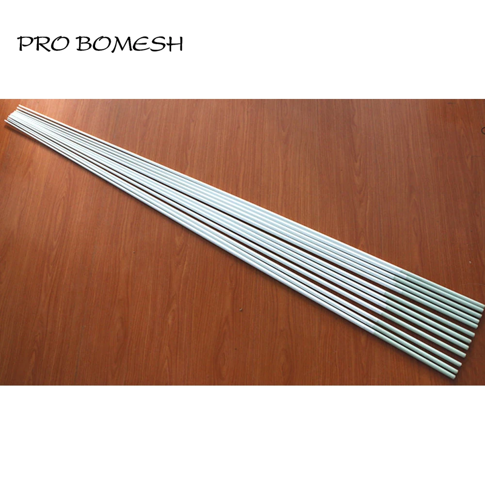 Pro Bomesh 2PCS/Lot 1.81M 132LB 1 Section Solid Fiber Glass Boat Rod Blank Deep Sea Fishing Rod Blank DIY Rod Building Repair