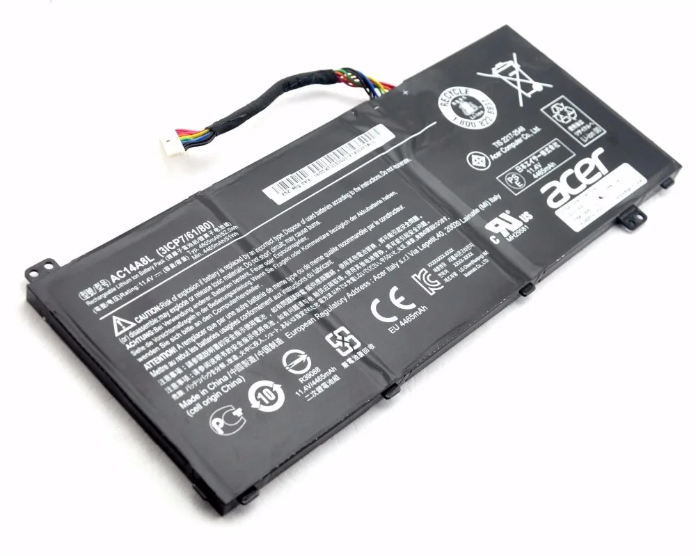 

New Genuine Battery for Acer Aspire Nitro VN7-571G VN7-572G VN7-572T VN7-572TG VN7-591G VN7-593G VN7-592G AC14A8L 11.4V 4605mAh