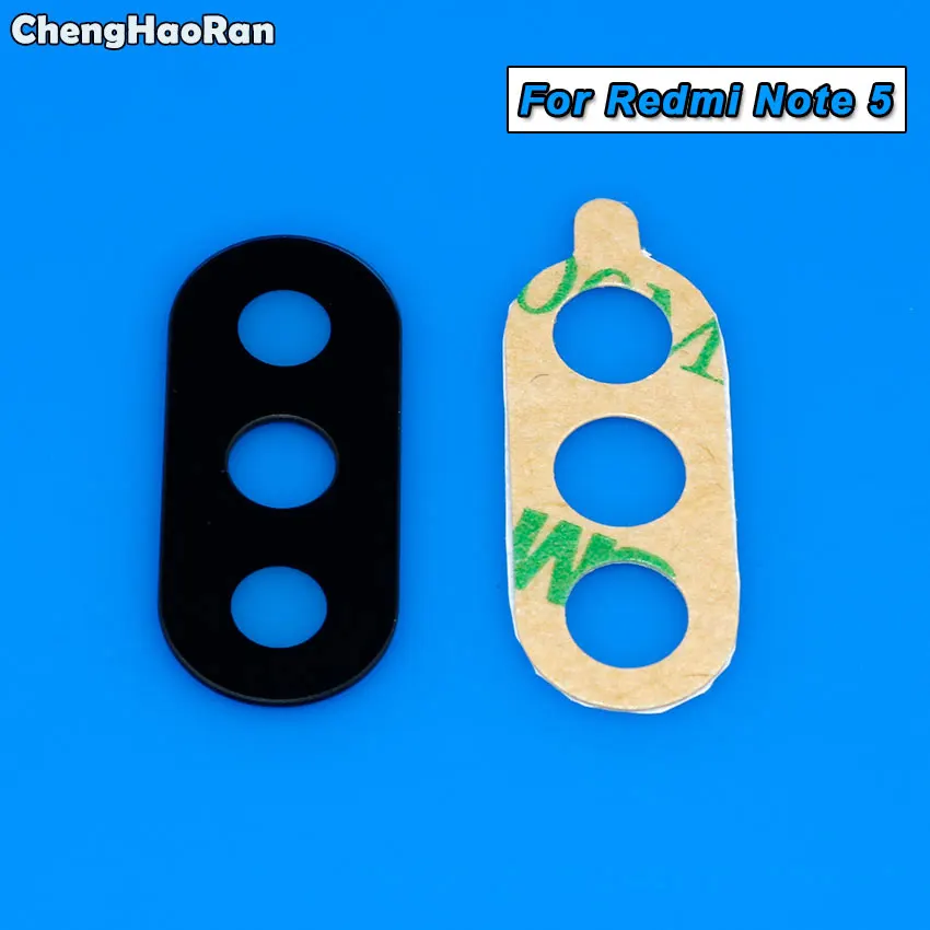 تشنغوهران زجاج كاميرا ل شاومي Redmi 2 3 4 4A 5 زائد S2 ملاحظة 4x 5A 6 برو الخلفية عدسة الكاميرا الخلفية الزجاج ملصقا إصلاح أجزاء