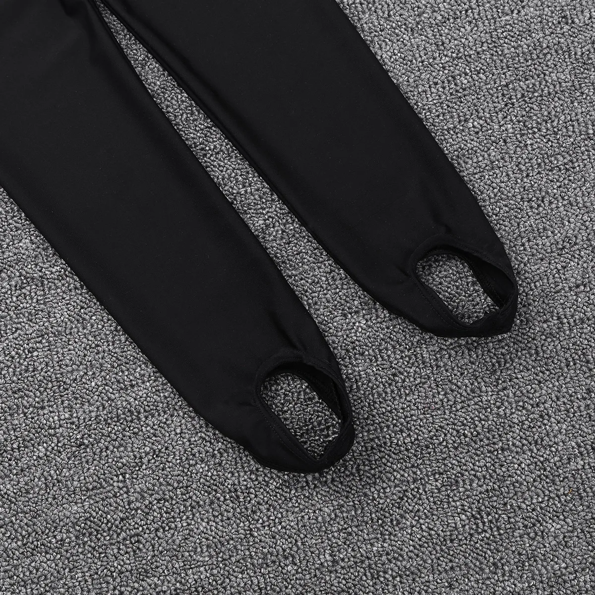 iEFiEL Unisex Kids Boys Girls Child Stirrup Pantyhose Stockings Dancing Clothes for Yoga Gymnastics Ballet Dance Performance