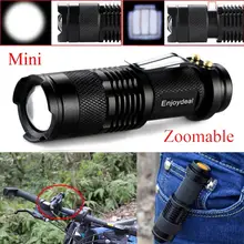 2000LM Waterproof Mini LED Torch AA Adjustable Focus Outdoor #5
