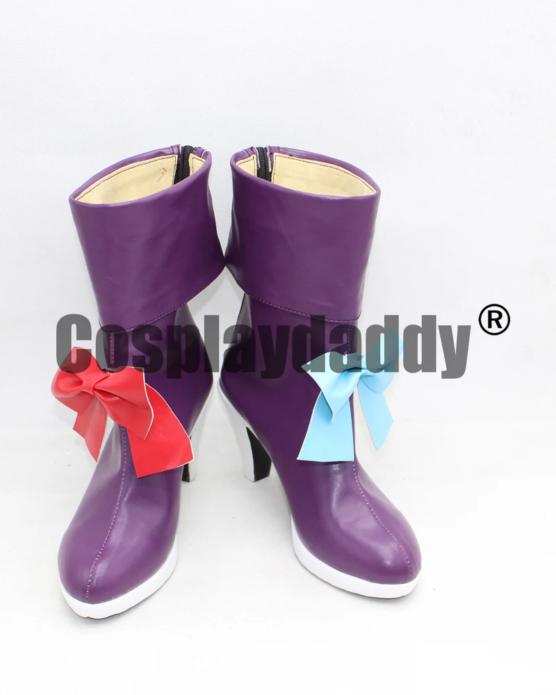 Touhou Project Patchouli Knowledge Girls Adult Cosplay Shoes Boots X002