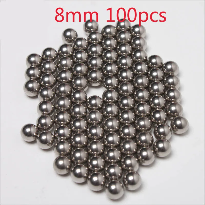 Brand Hot sale outdoor Hunting Slingshot Pinball Steel Balls ammo Mini shot Steel Balls100pcs/lot 6mm 7mm 8mm