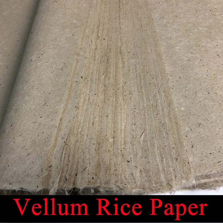 Natural white ChineseVellum Rice Paper for Painting Calligraphy xuan paper zhi Art Supply