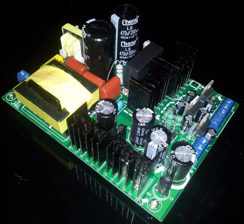 Digital power amplifier, 500W power a mplifier special switch power board, double voltage switch p ower supply board