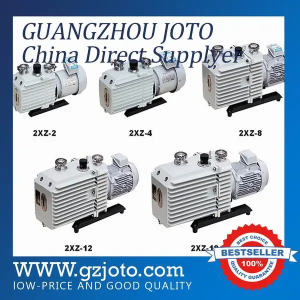 0.75kw Rotary Vane Vacuum Pump 2XZ-6 380V/50HZ 6Liter Double-stage Suction Pump