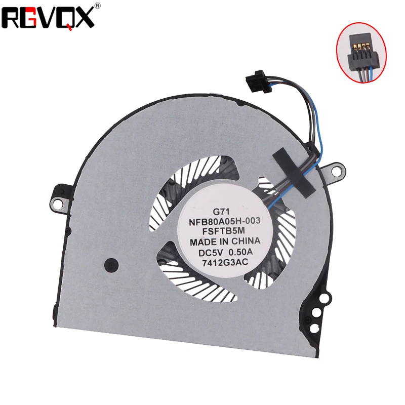 

New Original Cpu Cooling Fan For HP Pavilion 15-cc 15-cc708tx 15-CC715TX 15-CC710TX TPN-Q191 927918-001