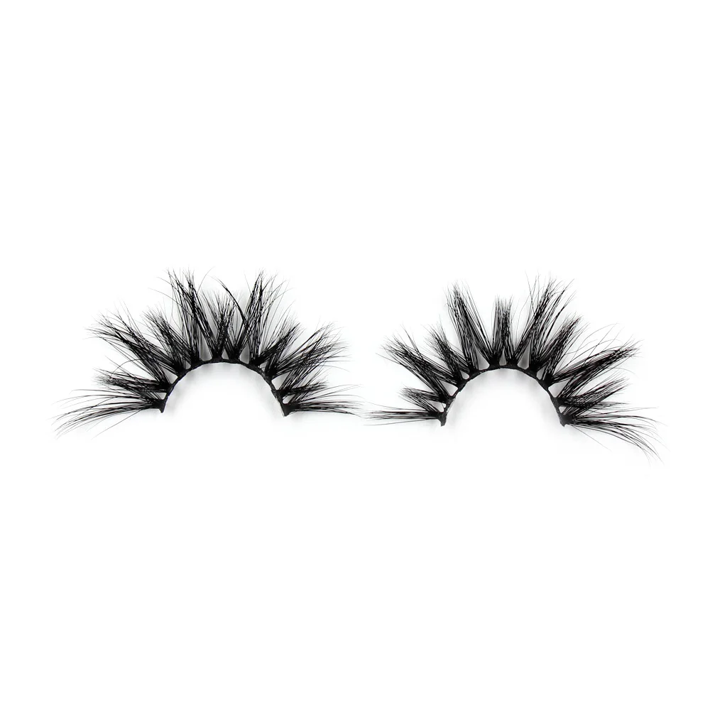 LEHUAMAO Eyelashes 3D Mink Eyelashes Long Big Crisscross Lashes Fluffy Dramatic Lightweight False Eyelashes Cruelty Free makeup