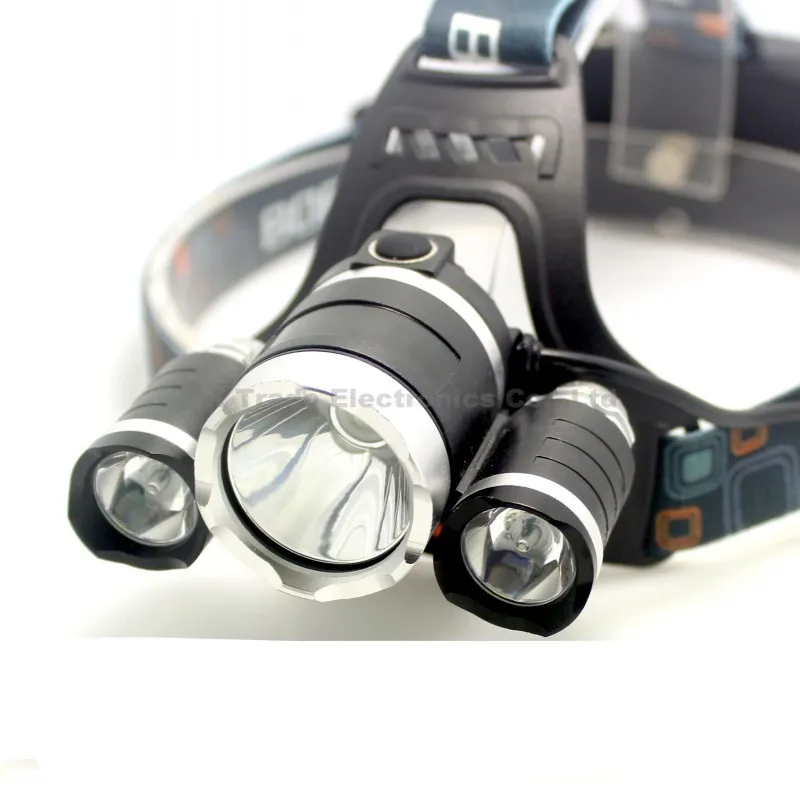 

Bike Light 5000LM 3x T6 LED Headlight Headlamp Head Lamp Light Torch Flashlight