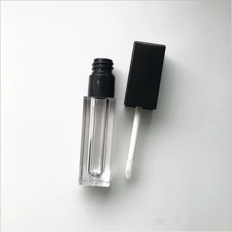 

10/30/50/80PCS 5ml lip gloss tube lip blam case lip care tools clear square refillable bottles cosmetic containers