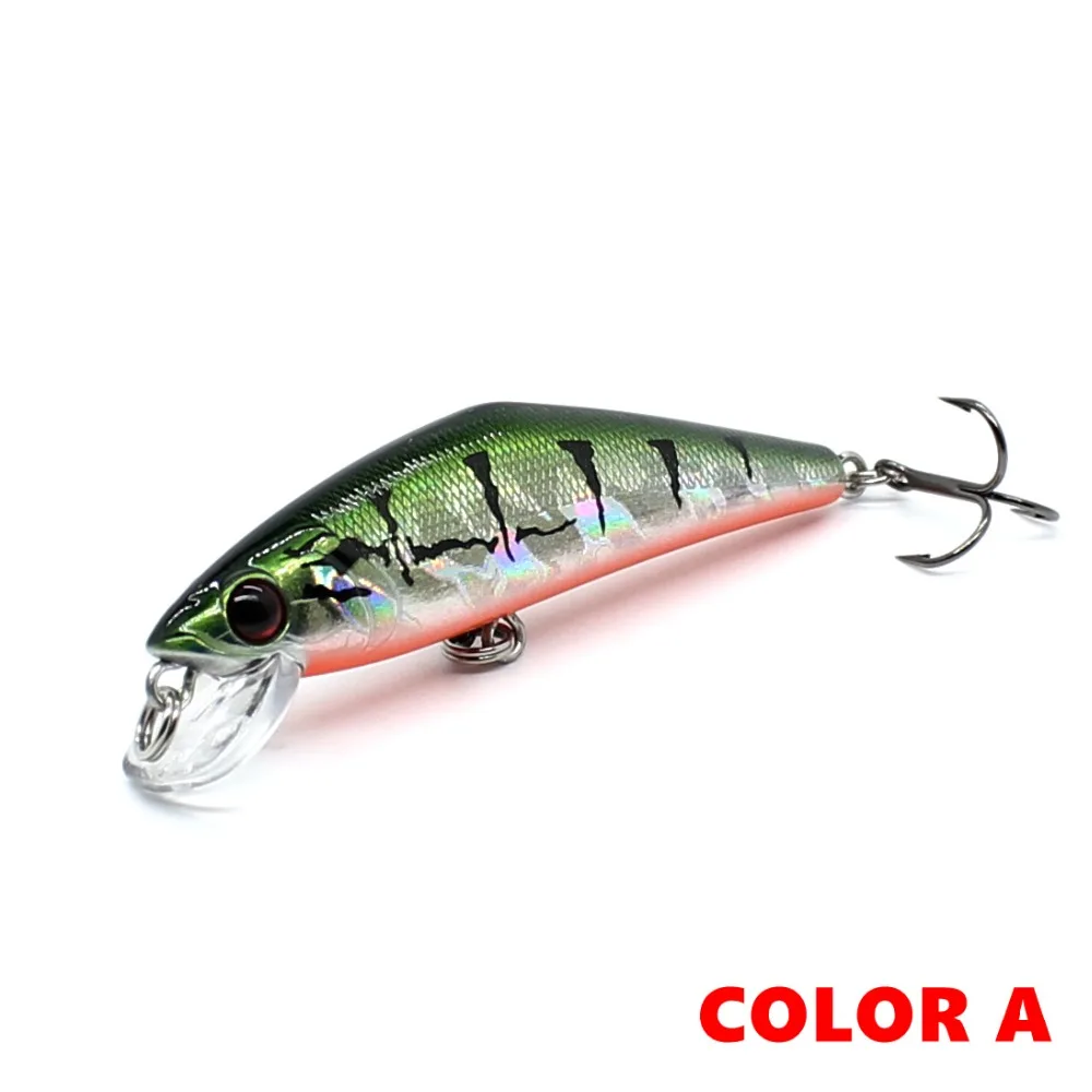 Aoclu Wolfram bewegliche Kugel sinkende flache Körper Elritze 588mm 6g harten Köder Kurbel köder Köder VMC Haken Boot an Land Forelle Bass Angeln – Detail 7