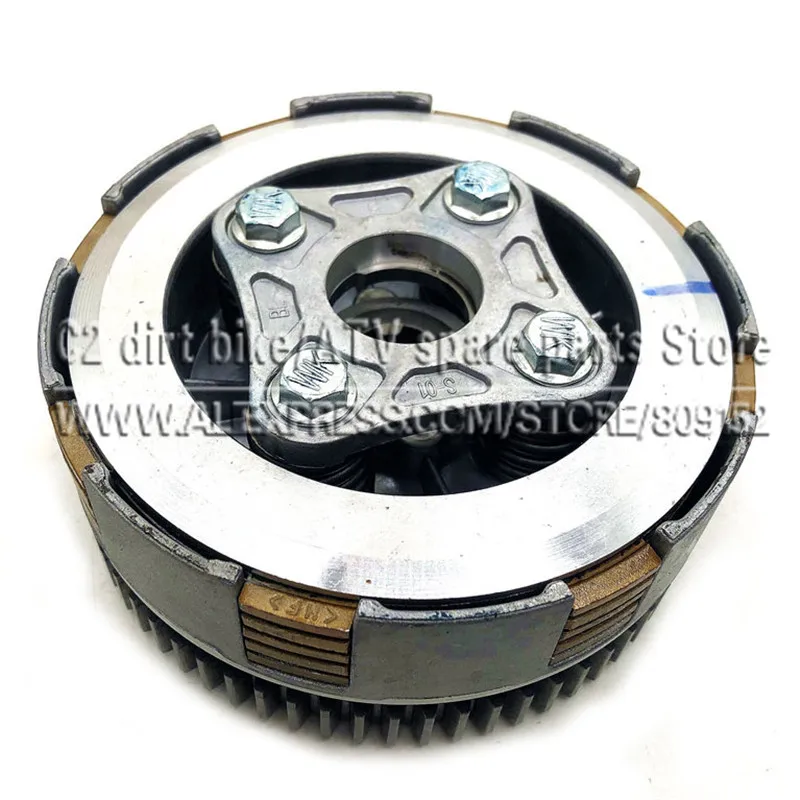 Yinxiang YX140 140cc Engine Clutch Assembly YX 140 Oil cooled Engine parts Chinese Kayo Apollo Bse Xmotos Dirt bike Pit Bike