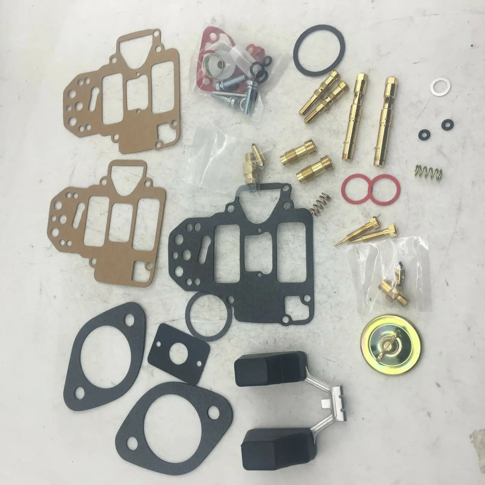 SherryBergfajs 45dcoe Carb Repair Rebuild for Weber 40 DCOE Full Maxi Service Gasket Kit Carburetor Repair Kit Carburettor Tuned