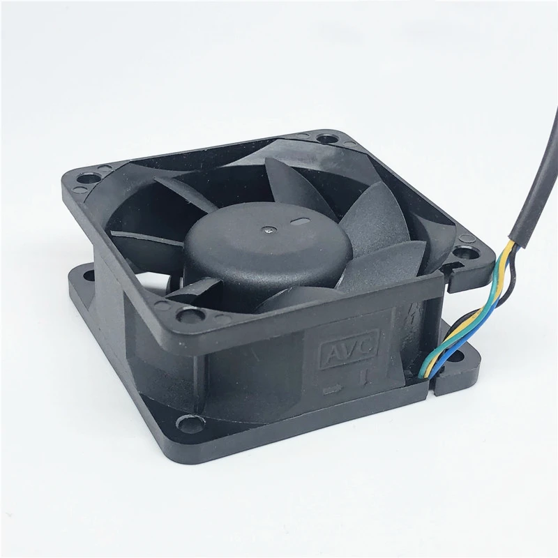 30pcs Ball Bearing AVC DS06025B12U 12V 0.7A 6025 60MM 60x60x25MM CPU fan computer case Cooling fan  with 4pin PWM