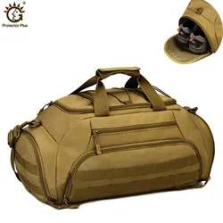 Mochila de Nylon impermeável para homens, Large Tactics Molle Bags, Pacote Laptop, Camera Travel Bag, 14 