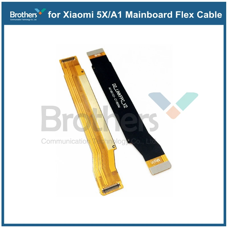 Moederbord Flex Kabel Flex Voor Xiaomi Mi A1 5X Belangrijkste Flex Kabel Lint Voor Xiaomi A1 5X Verbinding Lcd Telefoon relacement Onderdelen Aaa