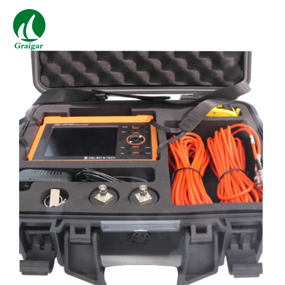 Ultrasonic Detector ZBL-U5100 Concrete Pile Strength Defect Crack Tester