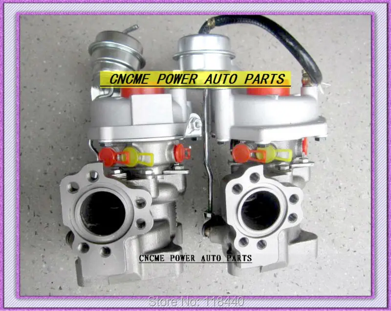 TWIN TURBO K03 53039880016 078145701R H L 078145701S 078145703D 078145703H L R S C B For AUDI S4 A6 97- AJK ARE BES AGB V6 2.7L