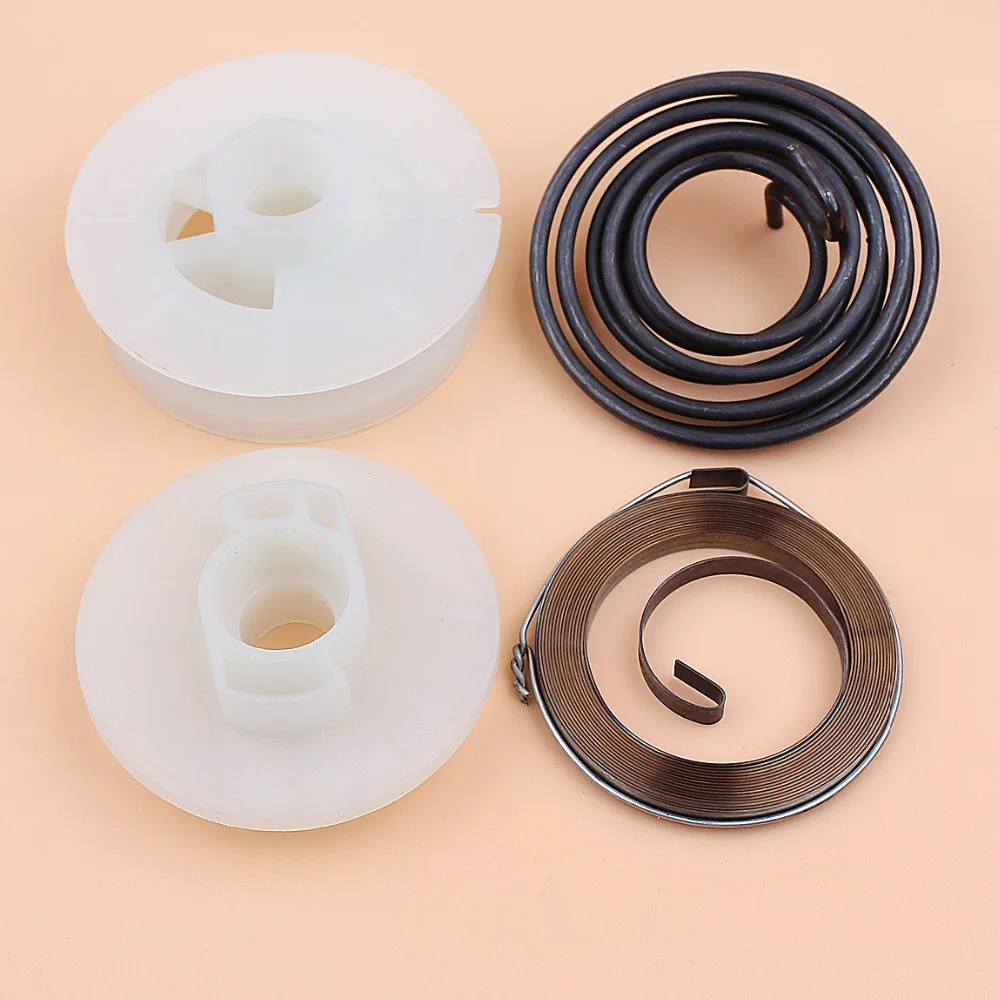 Recoil Starter Pulley Spring Repair Kit fit Husqvarn Trimmer 124L 125L 125LD 125E 128L 128LD 128 Brushcutter 544038802 545008087