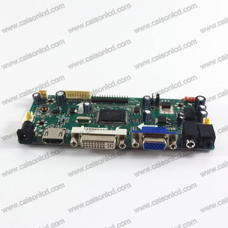 Easy diy  LCD driver board support  DVI VGA AUDIO for LCD panel 19.5 inch 1440X900 LCD monitor with LED driver board