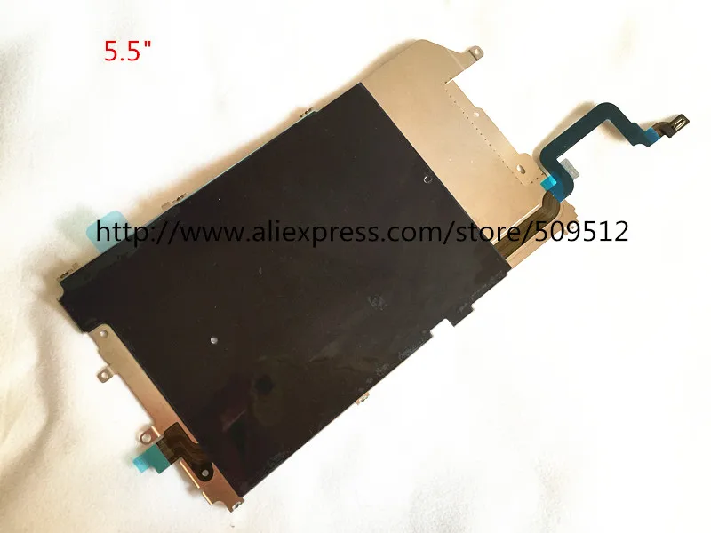 LCD Metal Backplate Shield with Home Extend Flex Cable, iPhone 6, 4.7 