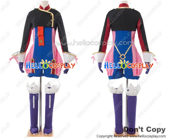 

Macross Frontier Cosplay Klan Klang Captain Costume Full Set H008