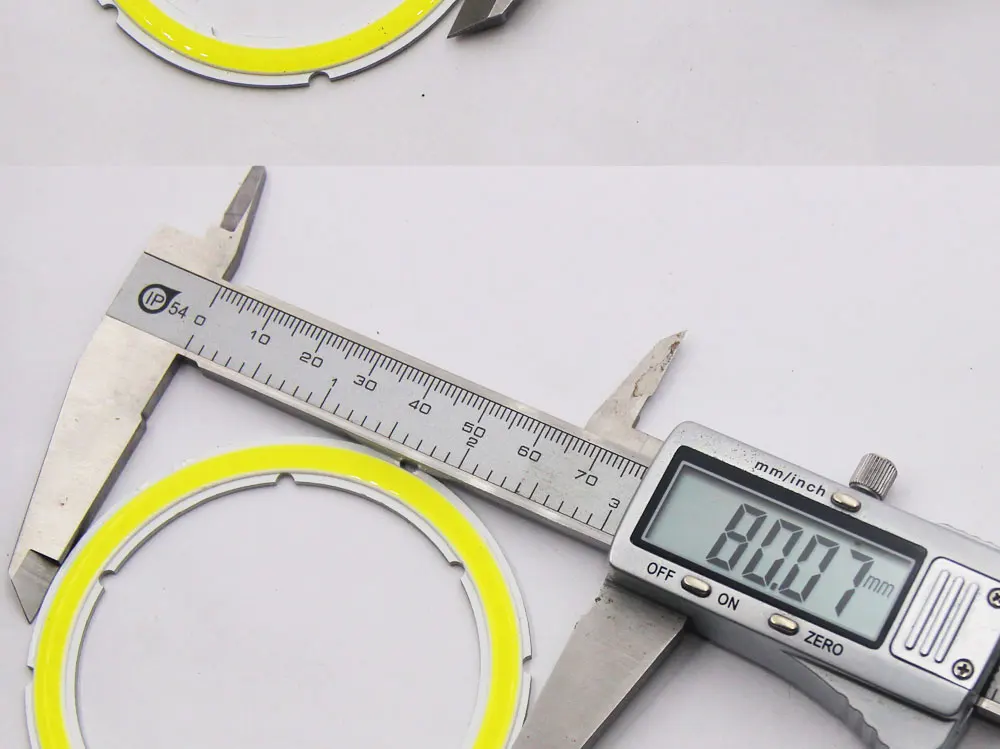 Neue 12V DC Ringförmige COB LED-Lichtquelle 3-15W Angel Eye 30mm-120mm Warmweiß Kaltweiß Eisblau COB-Chip für DIY-Lampen – Detail 11