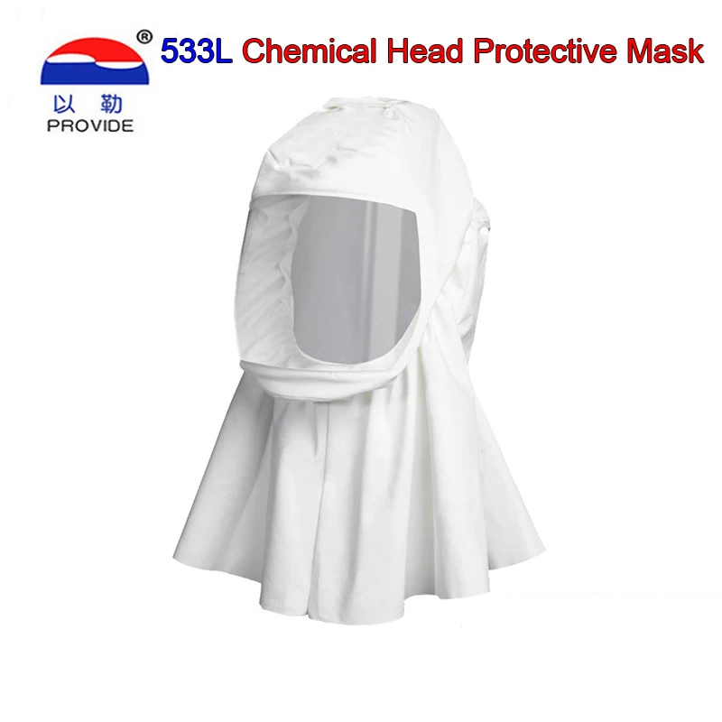 FORNIRE 533L Maschera respiratoria Scialle bianco crema Sezione comfort Protezione biochimica Maschera completa Vernice spray Maschera per la