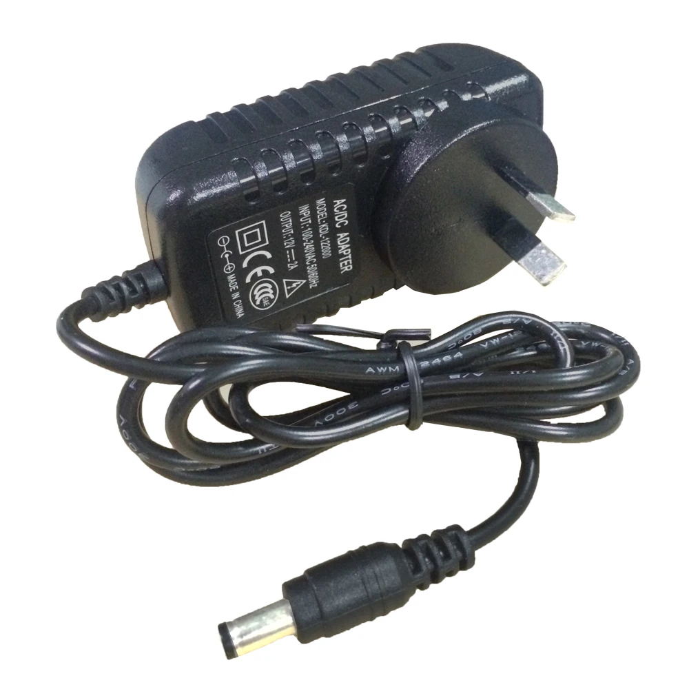 OUERTECH DC 12V Power Adapter AC100-240V Lighting Transformers Output DC 12V 2A Switching Power Supply For LED Strip For Camera