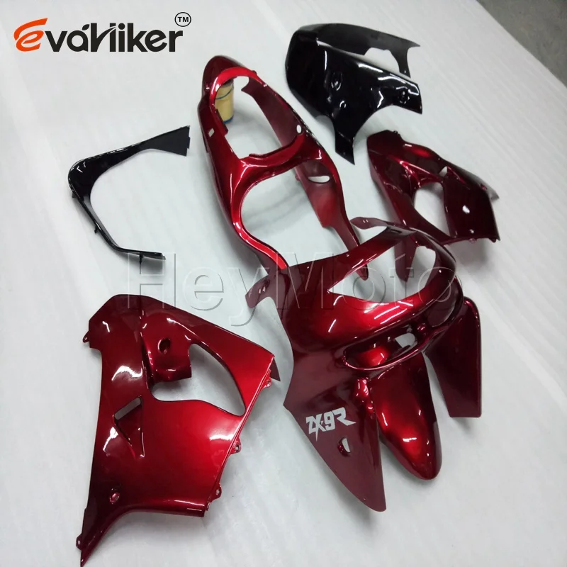 ABS Plastic fairing for ZX9R 1998 1999 red ZX 9R 98 99 motorcycle panels Body Kit