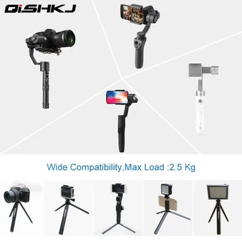 Alu mi num 테이블 삼각대 다리, 스마트폰 카메라 용, Zhiyun Smooth Q 4 OSMO Mobile 2, Feiyu Xiao Mi 짐벌 액세서리