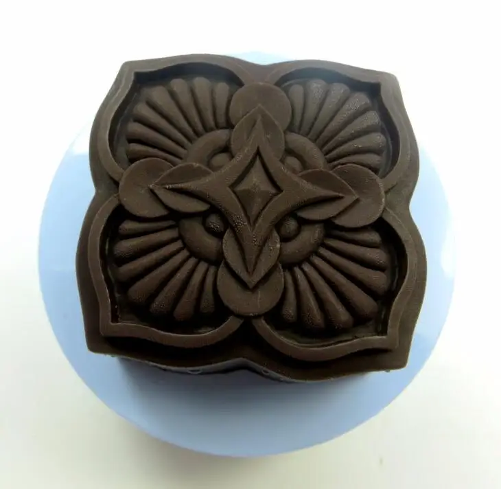 

QT0044 Silicone Mold soap Mould Resin Pendant soap making mould handmade diy soap Candle aroma stone moulds