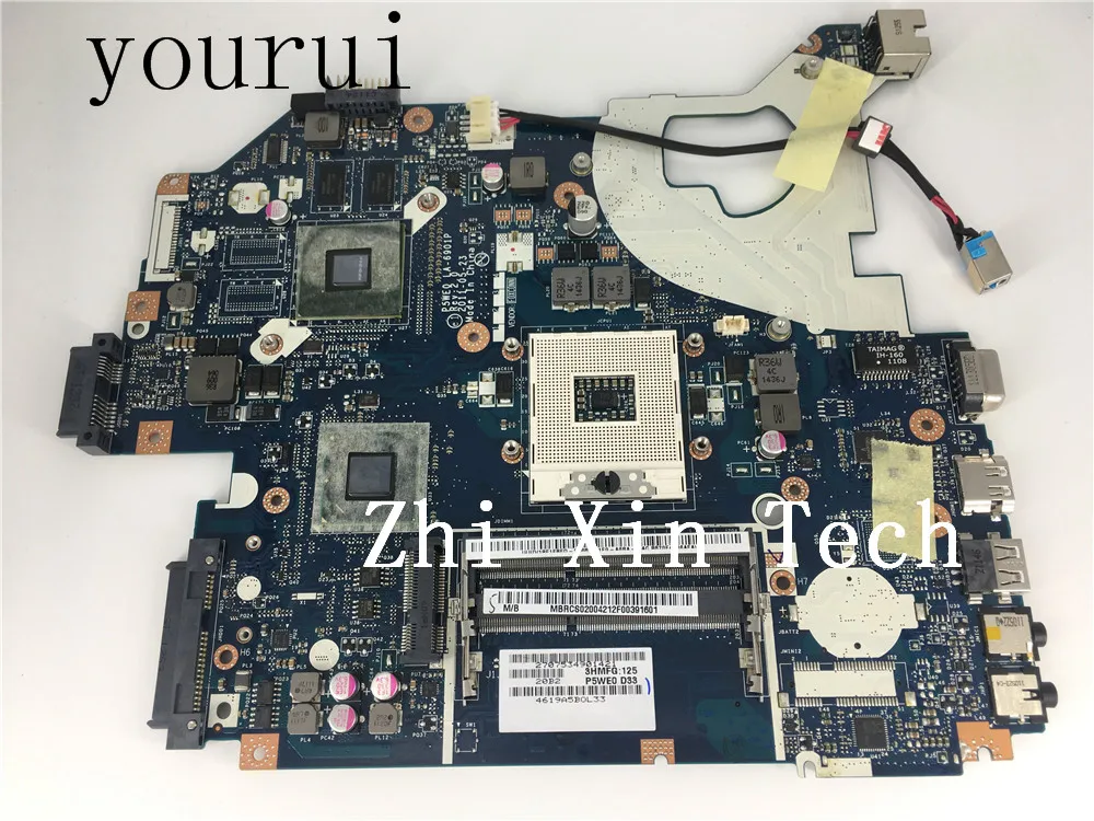 

yourui MBRCS02004 For Acer Aspire 5750 5750G 5755G Laptop Motherboard P5WE0 LA-6901P DDR3 tested 100% work