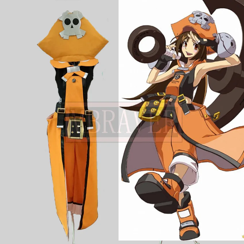 Guilty Gear Jellyfish Pirate May Halloween Cosplay Costume