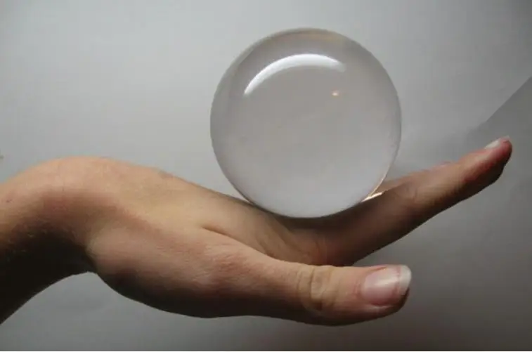 80mm (8cm) Ultra Clear Acryl Transparent Ball Professional Magician Contact Juggling Magic Tricks Stage Street Illusions Gimmick