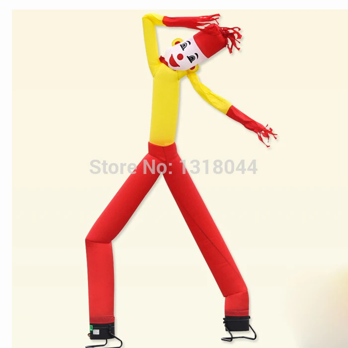 6m clown inflatable air dancer inflatable advertising puppet inflatable sky dancer inflatable dancing man