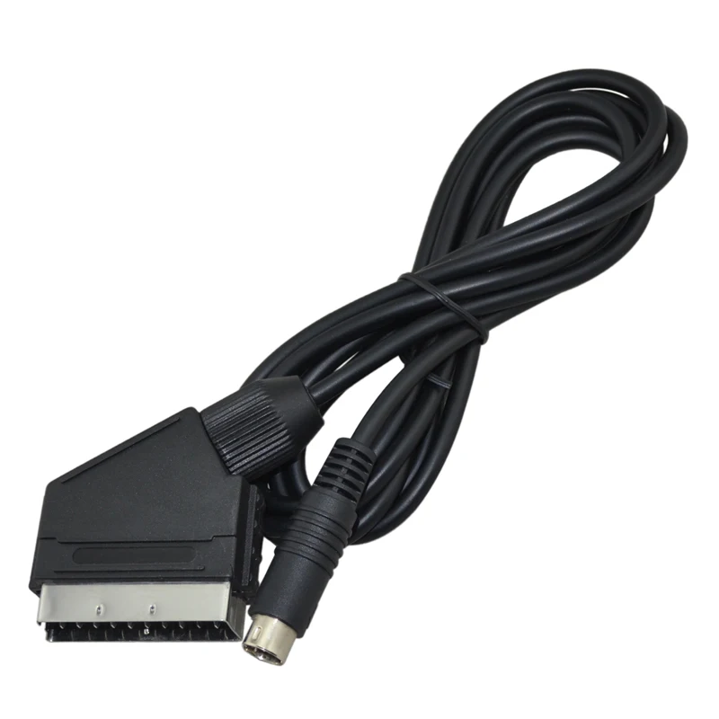 AV cable  Scart  Video Cable TV lead for Sega Saturn SS  NTSC and PAL version