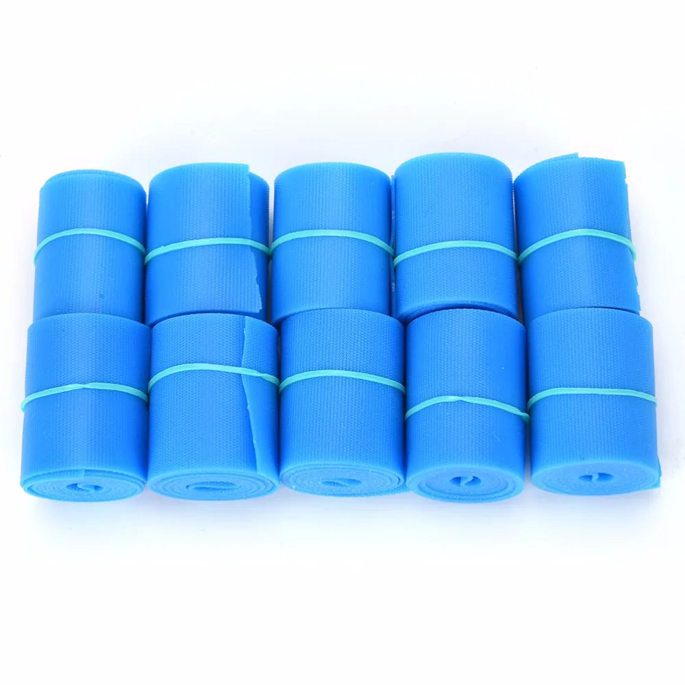 10Rolls Practical First Aid Supplies Latex Medical Tourniquet Outdoor Emergency Necessities Stop Bleeding Strap Braces Suports