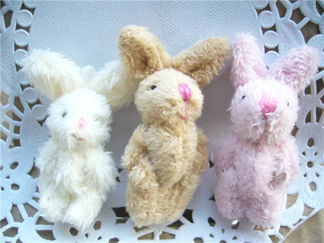 100 PCS/Lot Plush toy dolls doll decoration joint rabbit wedding gifts